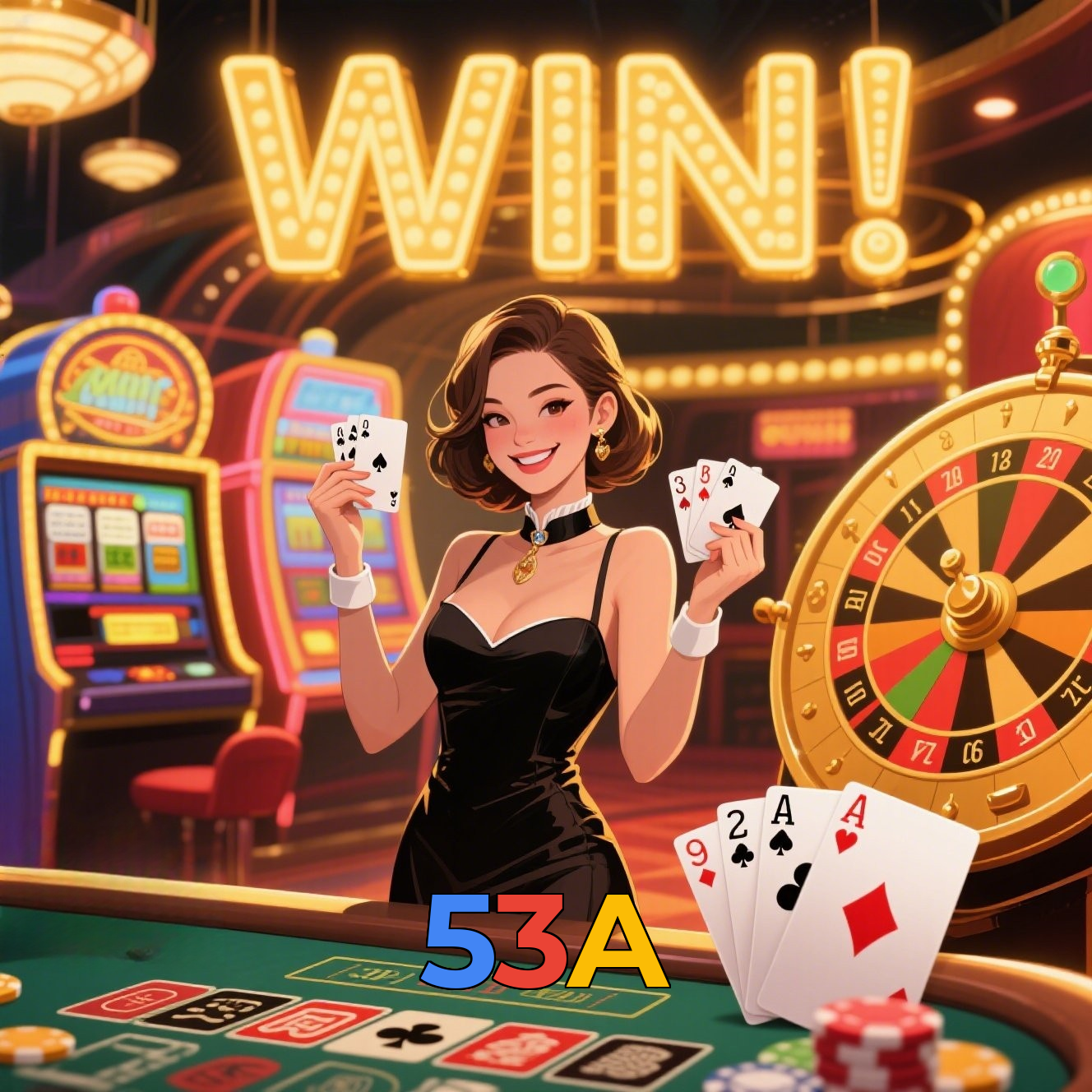 53A：Jogue poker no nosso cassino e mostre sua habilidade!