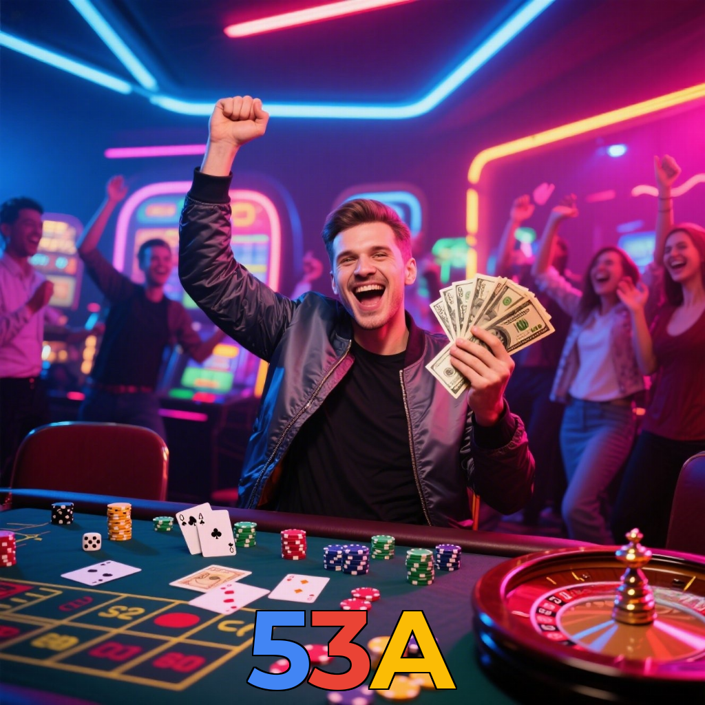 53A:Aposte nas mesas de poker e mostre quem é o mestre das cartas!
